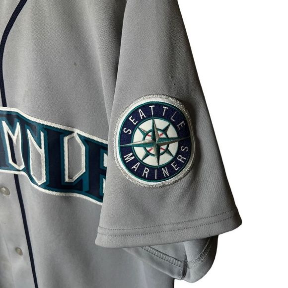 Majestic Seattle Mariners Edgar Martinez Jersey Medium - Picture 3 of 6